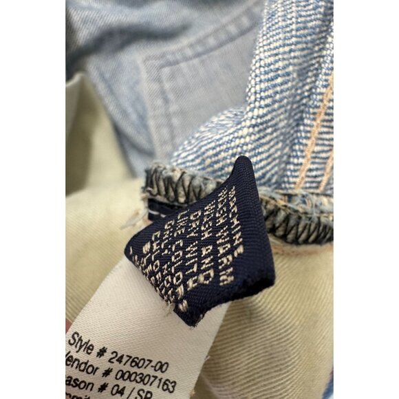 Banana Republic Utility Jeans Mens 35X30 Rugged Boot Leg Button Fly Heavy Duty - Picture 13 of 14